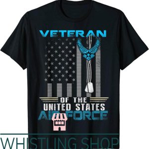 Air Force Veteran T-Shirt Of The United States US USAF
