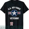 Air Force Veteran T-Shirt US Vintage USAF Veteran