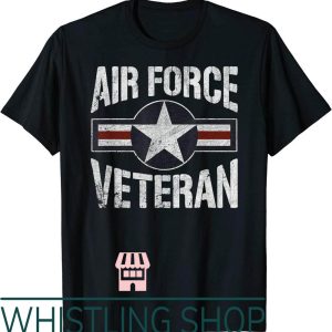 Air Force Veteran T-Shirt USAF US For