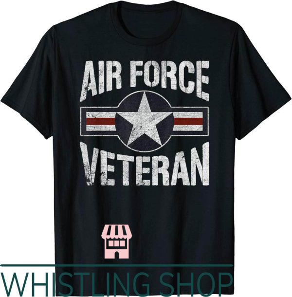 Air Force Veteran T-Shirt USAF US For