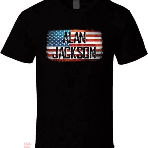 Alan Jackson T-Shirt American Pride Country Music Concert