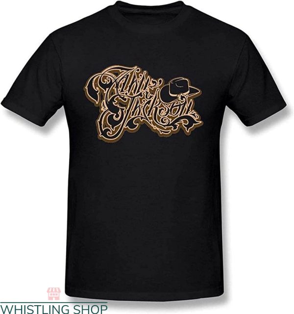 Alan Jackson T-Shirt Country Music Logo Simple Style Shirt