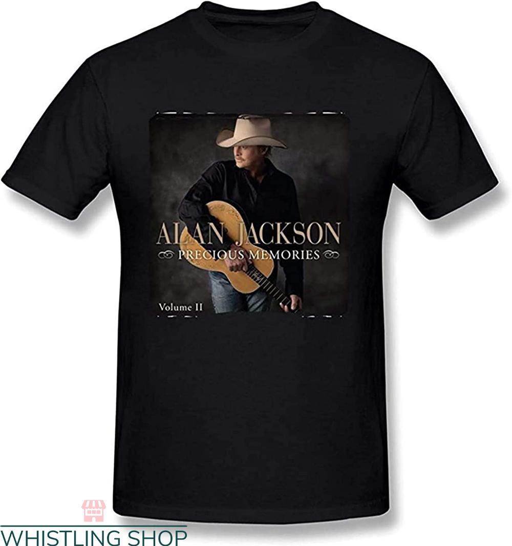 Alan Jackson T-Shirt Precious Memories Vol. II Music