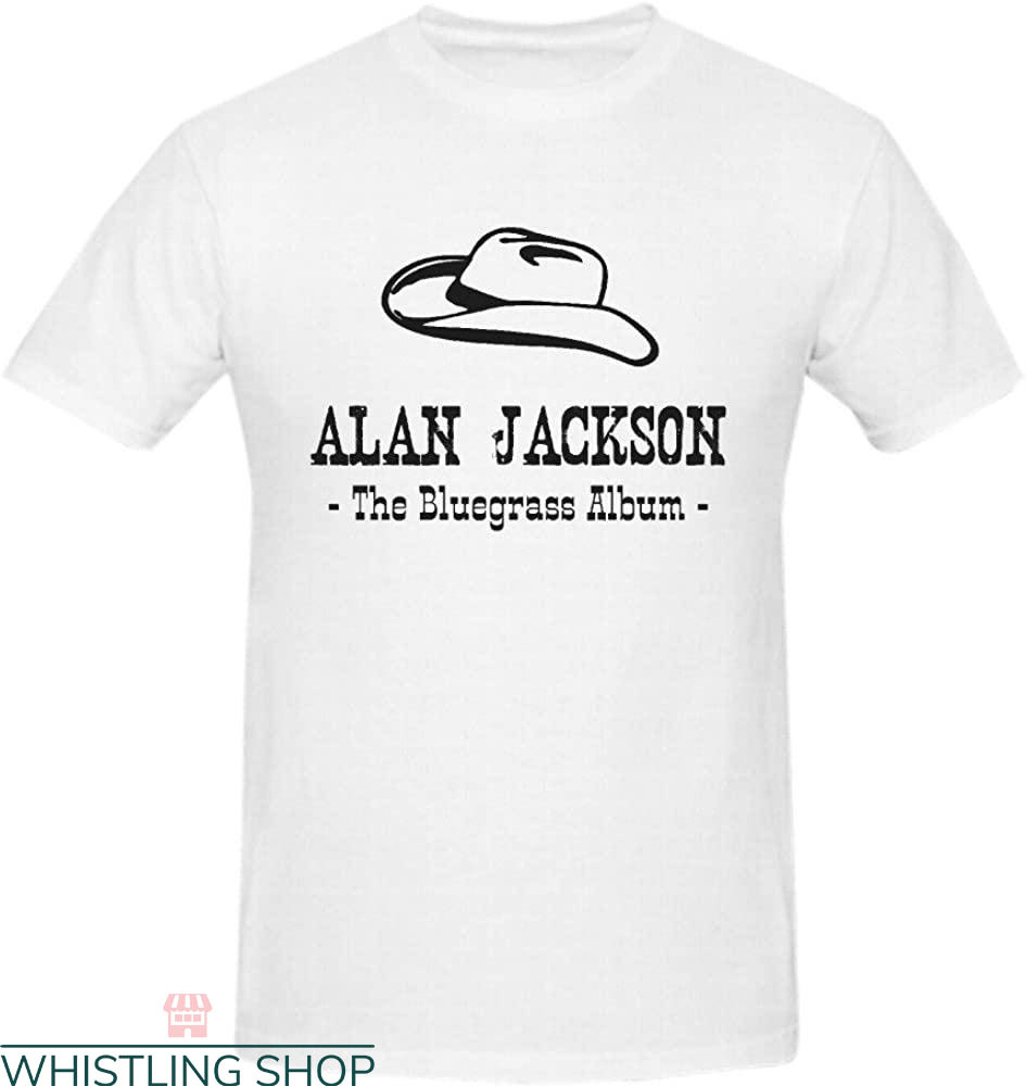 Alan Jackson T-Shirt The Bluegrass Album Country Music Tee