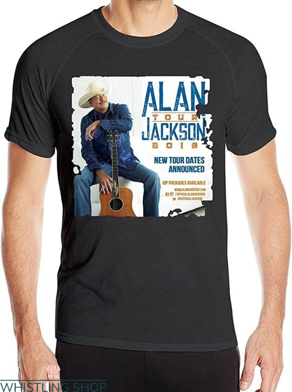 Alan Jackson T-Shirt Tour 2019 Country Music Vintage Tee