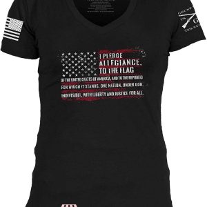 Army Pt T-Shirt Grunt Style Pledge To The Flag T-Shirt