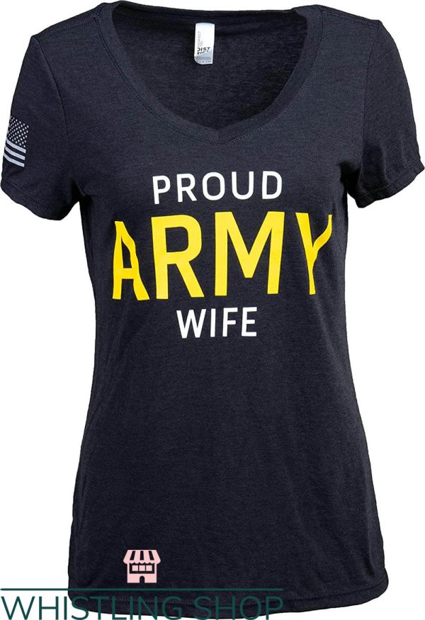 Army Pt T-Shirt Proud Army Family Wife Army Pt T-Shirt