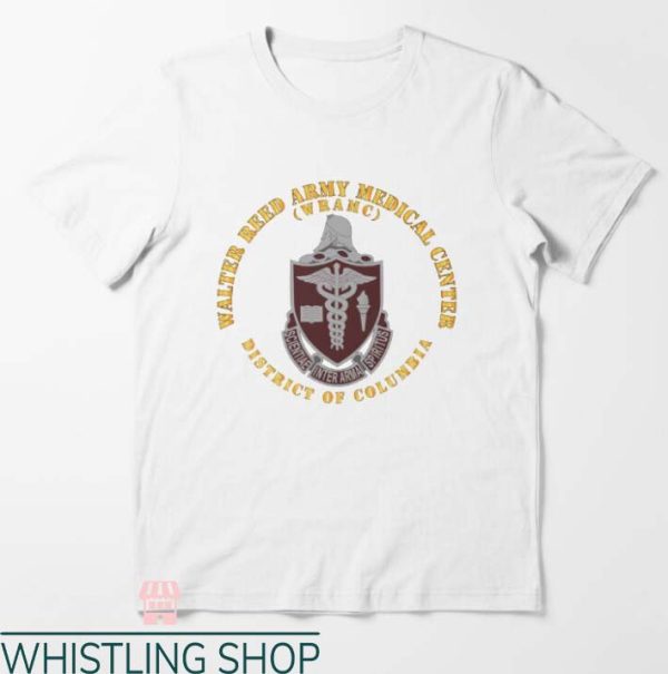 Army Unit T Shirt Walter Reed Army Medical Center Tee