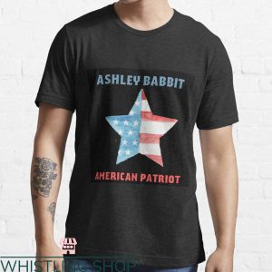 Ashli Babbitt T-shirt Killing Of Ashli Star American Flag
