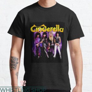 Authentic Vintage Rock T-shirt Retro Cinderella Rock Band