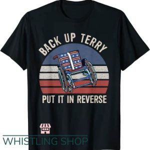 Back Up Terry T Shirt Vintage 4th Of July