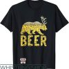 Bear Deer Beer T-Shirt Beer Bubbles Bear