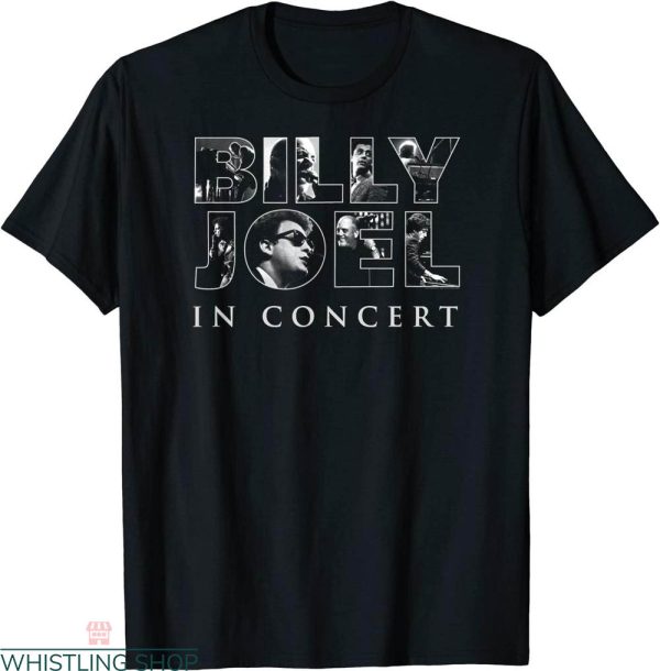 Billy Joel Vintage T-shirt Billy In Concerts Piano Man
