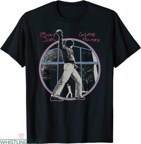 Billy Joel Vintage T-shirt Glass Houses Piano Man Best Song
