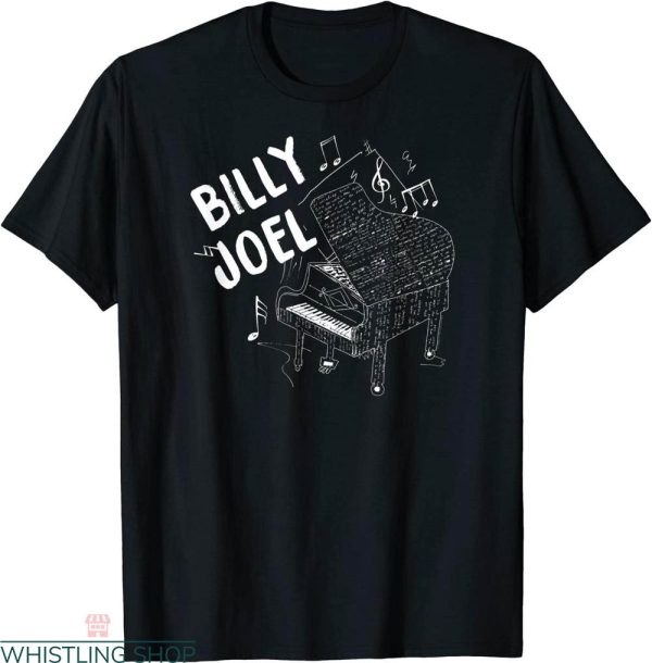 Billy Joel Vintage T-shirt Piano Man Pop Rock N Roll Singer