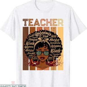 Black Love T-shirt Teacher Afro Love Melanin African American