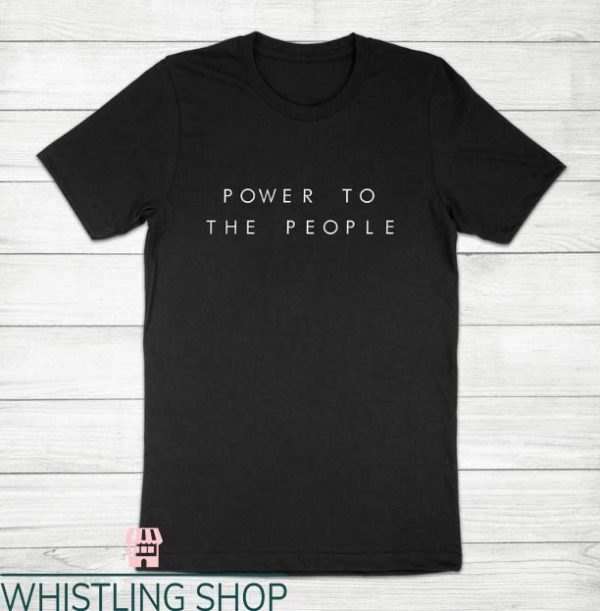 Black Power T Shirt Power To The People Act T Shirt