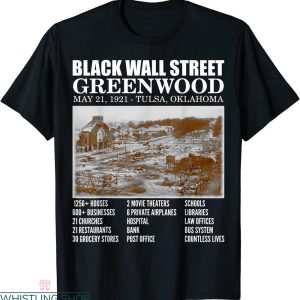 Black Wall Street T-Shirt Greenwood Before And After Photos
