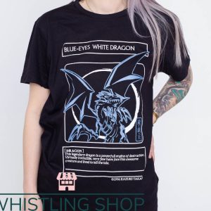 Blue Eyes White Dragon T-Shirt Dragon Meaning Art Shirt