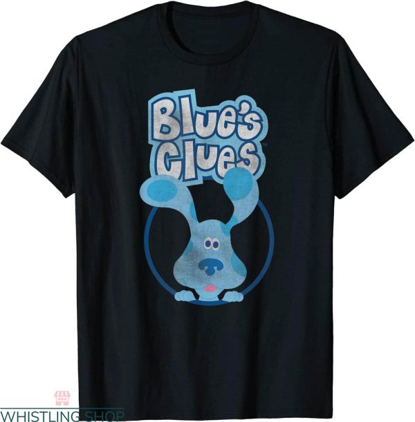 Blues Clues Birthday T-shirt Blue Clues In A Circle Vintage