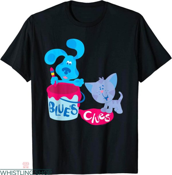 Blues Clues Birthday T-shirt Blue’s Clues Paint It Colorful