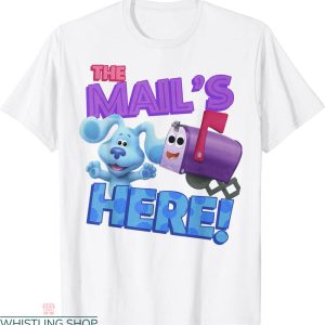 Blues Clues Birthday T-shirt Cute Blue Dog The Mails Here
