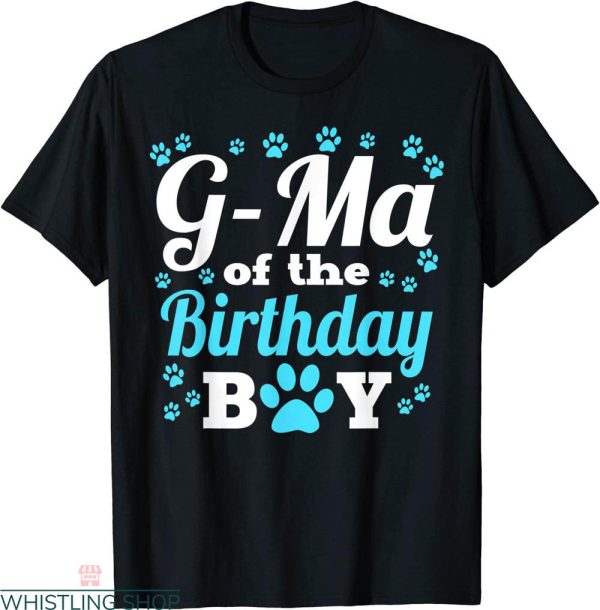 Blues Clues Birthday T-shirt The Birthday Boy Blue Dog Paw