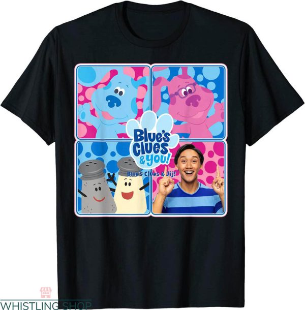 Blues Clues Birthday T-shirt You Cute Character Box Up