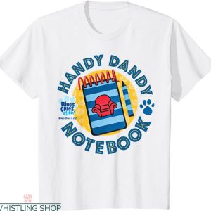 Blues Clues Birthday T-shirt You Handy Dandy Notebook Logo