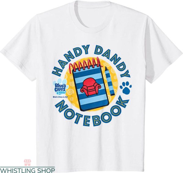 Blues Clues Birthday T-shirt You Handy Dandy Notebook Logo