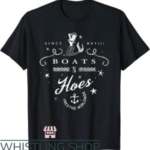 Boats N Hoes T-Shirt Funny Sailing Boats And Hoes T-Shirt