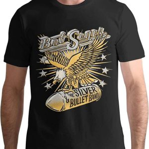 Bob Seger T-Shirt An Eagle Is Stealing A Bullet Trending Tee