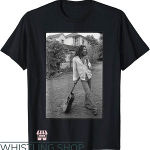 Bob Seger T-Shirt Bob Marley x David Burnett And Guitar