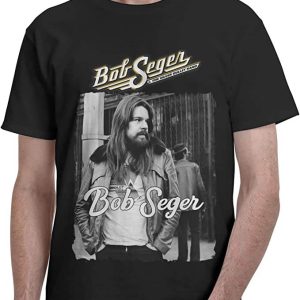Bob Seger T-Shirt Bob Seger Turns Left Looking Far Away