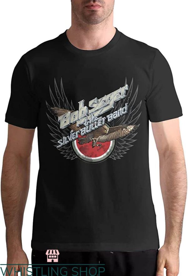 Bob Seger T-Shirt Classic Graphic Summer Tee Shirt Trending