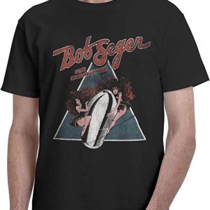 Bob Seger T-Shirt Rectangle Below The Hot Air Balloon Tee