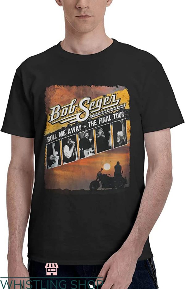 Bob Seger T-Shirt Rolling Me Away – The Final Tour Trending