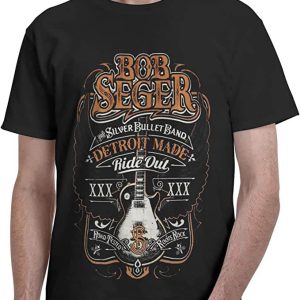 Bob Seger T-Shirt Silver Bullet Band Detroit Made Trending