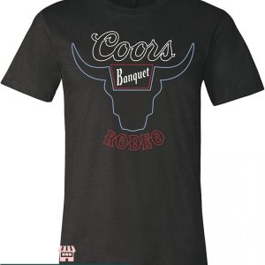 Brew City T-shirt Brew City Coors Banquet Beer Rodeo T-shirt