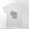 Brew City T-shirt Brew City Map T-shirt