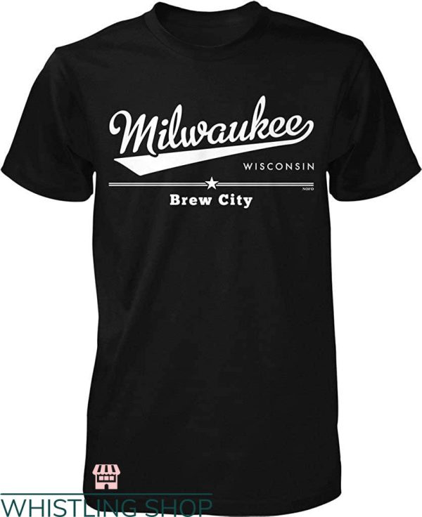 Brew City T-shirt Brew City Milwaukee Wisconsin T-shirt