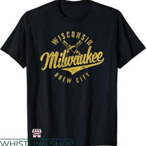 Brew City T-shirt Milwaukee Wisconsin Brew City Beer T-shirt