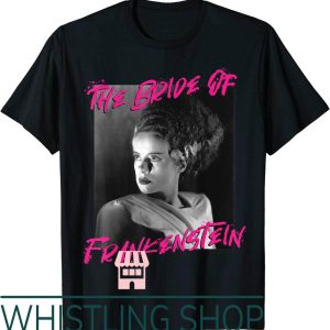 Bride Of Frankenstein T-Shirt Universal Paint Splatter