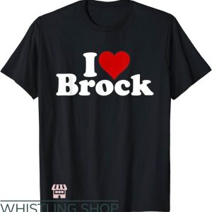 Brock Purdy T-Shirt I Love Heart Brock T-Shirt NFL