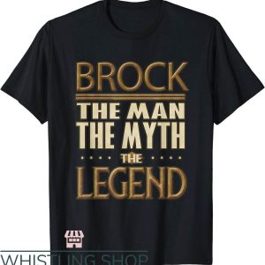 Brock Purdy T-Shirt The Man The Myth The Legend T-Shirt NFL