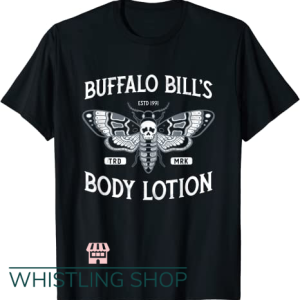 Buffalo Bill Lotion T Shirt Deaths Head Moth