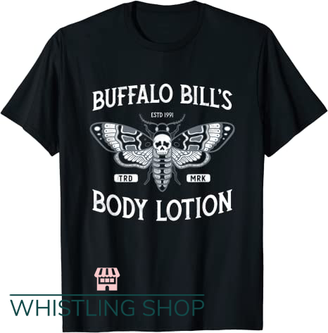 Buffalo Bill Lotion T Shirt Deaths Head Moth