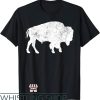 Buffalo Bills Vintage T-Shirt Distressed Retro Bison NFL