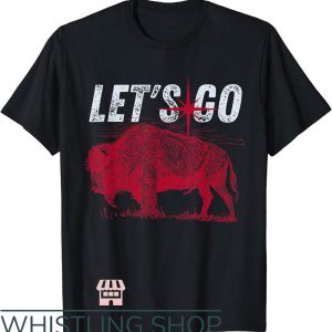 Buffalo Bills Vintage T-Shirt Let’s Go Buffalo New York NFL