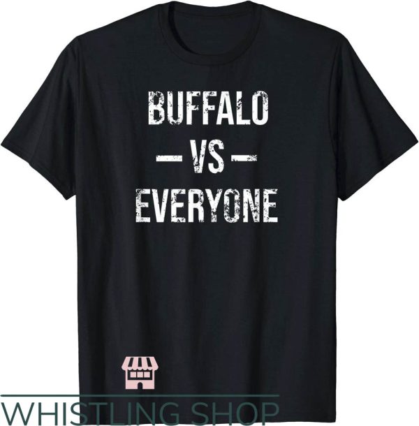 Buffalo Bills Vintage T-Shirt Weathered City State Pride NFL